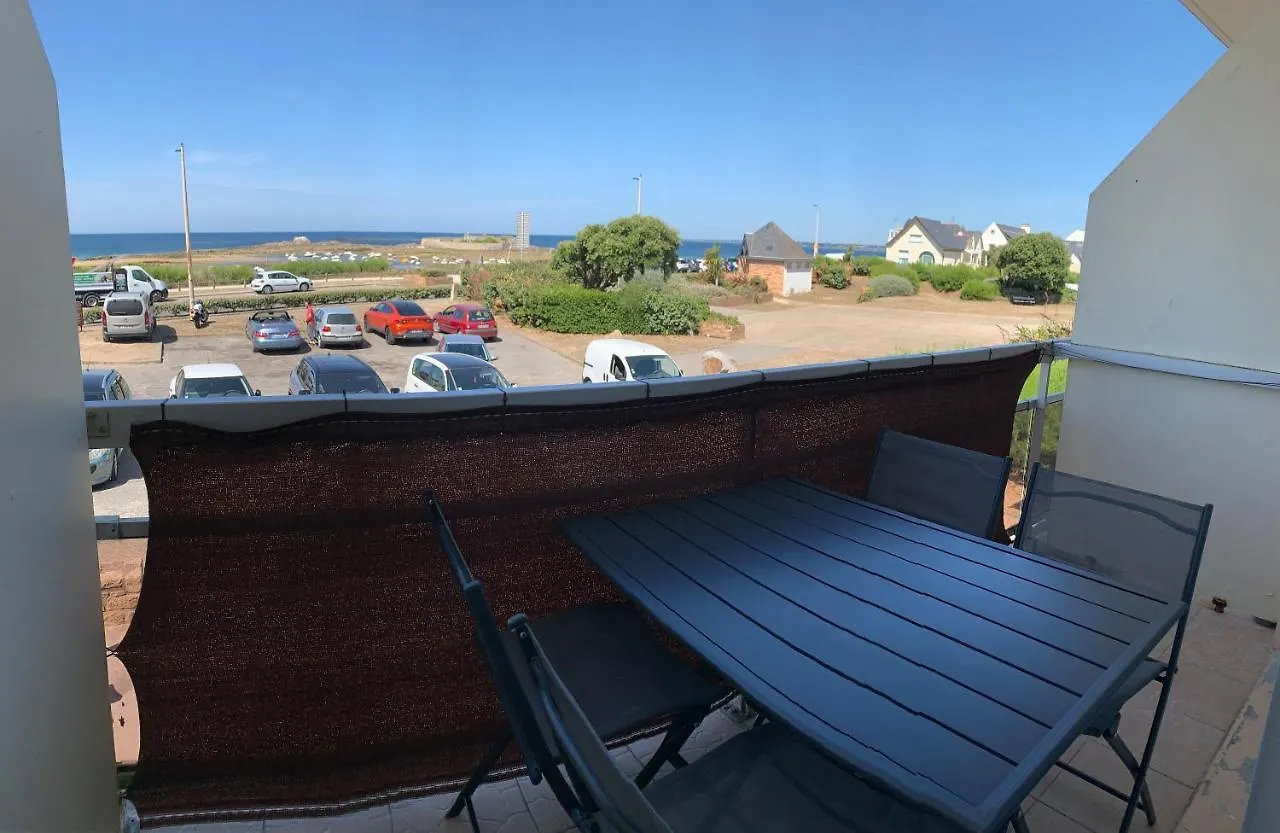 Studio 2 Personnes Superbe Vue Mer A 50M De La Plage Du Fort Bloque - Julian Ploemeur Apartment