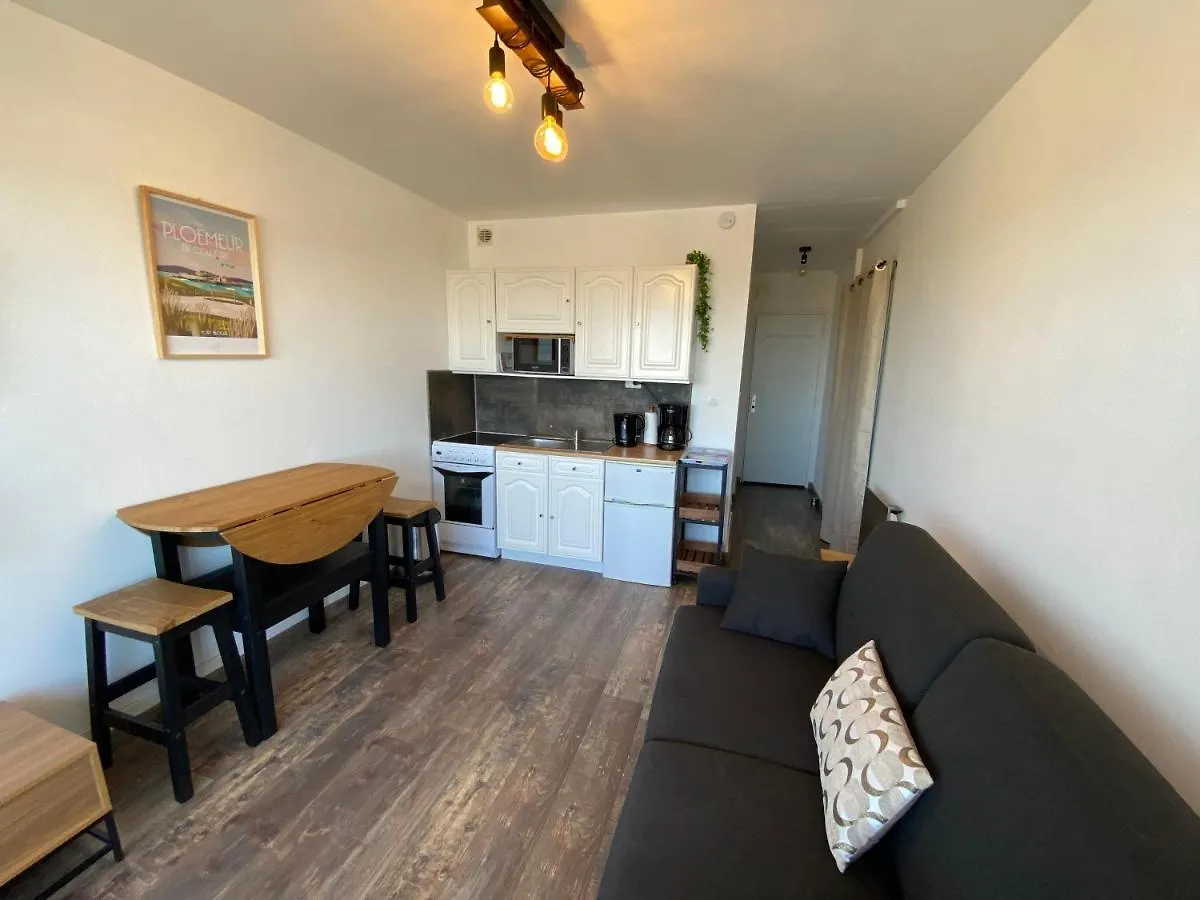 Apartment Studio 2 Personnes Superbe Vue Mer A 50M De La Plage Du Fort Bloque - Julian Ploemeur France